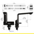 Bazpo 12V Water Faucet with Microswitch | RV Kitchen Faucet Solid Brass (5 BAR) - Black